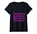 Femme Maîtresse chien de berger des pyrénées humour fan chiens T-Shirt avec Col en V