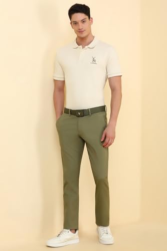 Image of Allen Solly Mens Casual Trousers