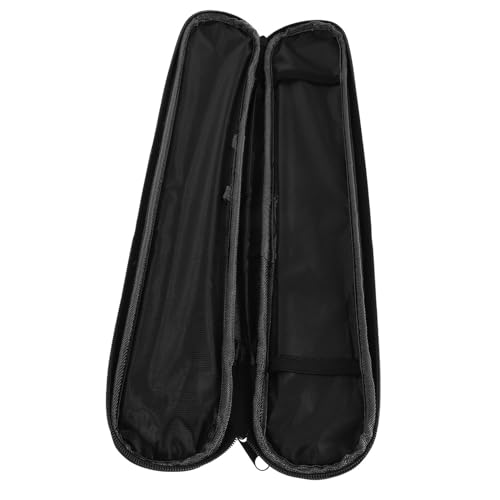 Beaupretty Klarinetten-aufbewahrungstasche mit Wasserdichtem Pu-etui Flötenkoffer für E-gestimmte Dizi und Klarinette Kompakte Schutztasche mit Trennwänden Tragbarer Musikertasche für Reisen