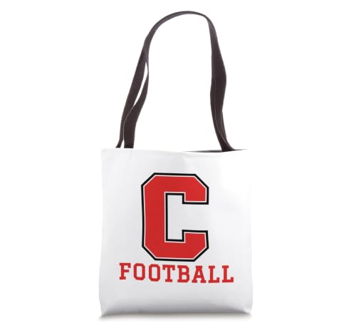 Clarence Red Devils Football Tote Bag