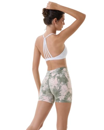 Image of AUROLA Dream Collection Women Workout Shorts High Waist Gym Shorts, Scrunch Butt Seamless Athletic Shorts