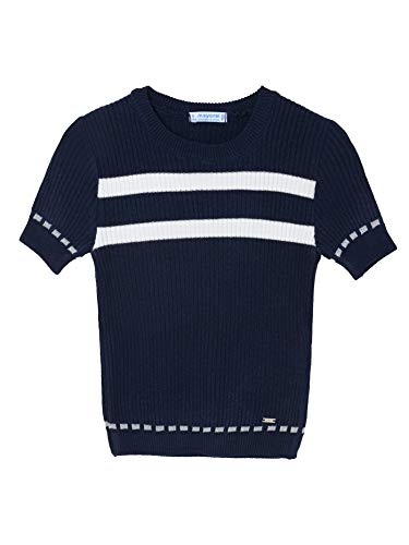 Mayoral S/s Sweater for Girls Navy