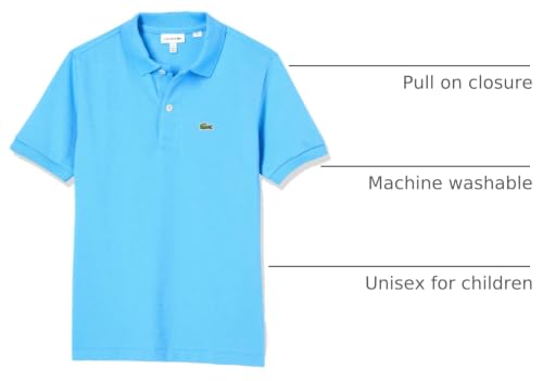Image of Lacoste Unisex Adult Kids Short Sleeve Classic Pique Polo