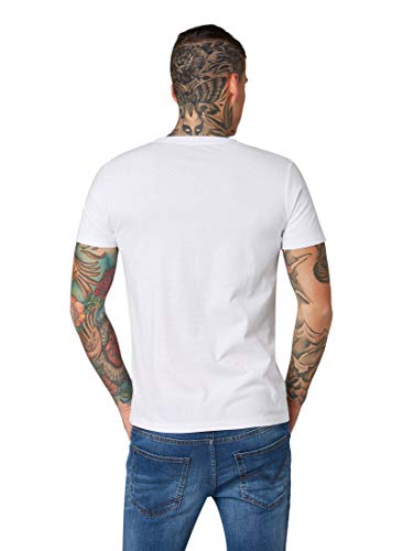 TOM TAILOR Denim Uomini T-shirt con stampa