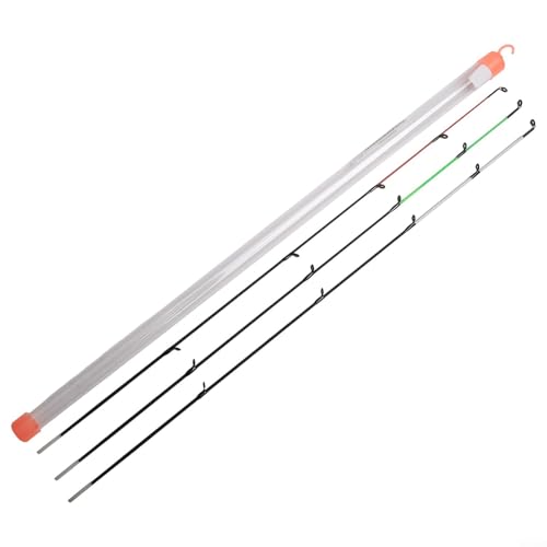 Jotekonoby Feeder Carp Rod Top Tip, Fiber Glass Top Tip M/L/H 50-120g Feeder Carp Rod Tip Fishing Accessory, For Various Fishing Environments