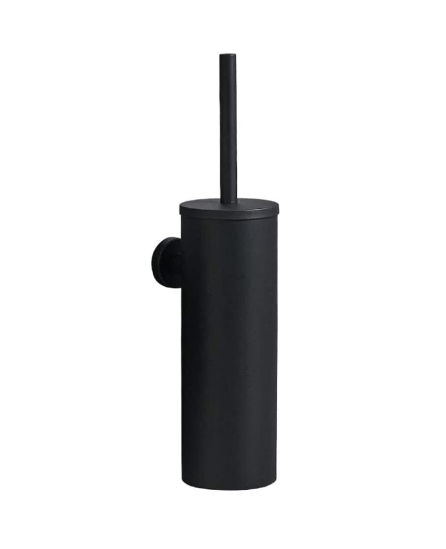 Escobilla WC Juego De Escobilla Y Soporte para Inodoro, Escobilla Y Soporte para Inodoro Montado En La Pared Escobillas para Inodoro De Acero Inoxidable para Baño Escobilla de Baño