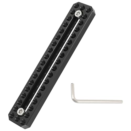 Image of Lightweight Camera Base Plate Extended Cheese Plate Feature Multi Device Mounting Slots For DSLR Video Equipment Quick Install Photography Expansion Board