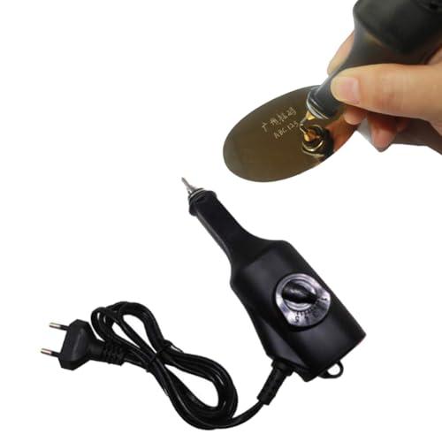 Mini Jewelry Carving Pen, Electric Engraver Engraving Pen, Wood Router Engraving Machine, Etching Pen, Tools Metal Wood Engraving Lettering Pen for Jewelry Glass Wood Ceramic Metal Plastic