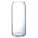 Luminarc 4 Piece 16 oz Craft Brew"Tall Boy" Can Glass, Clear