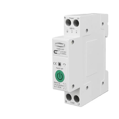 Compteur d'énergie avec minuterie de surveillance et protection de tension TOB9