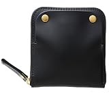 SMART MOVE! Smooth leather (Black -Alley-Smart key case/keychain Wallet/Key Organizer with Wallet/Wa