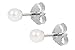Produktbild Pernille Corydon Perlenohrringe Silber 925 - Ohrstecker Perlen Lagoon Earsticks Damen 4 mm Perle - E113s