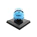 HTLNUZD 2025 1/5 F1 Mini Helmet for Abu Dhabi Russell Regular Simulation Miniature Resin Helmet Model Custom Collectible Gift