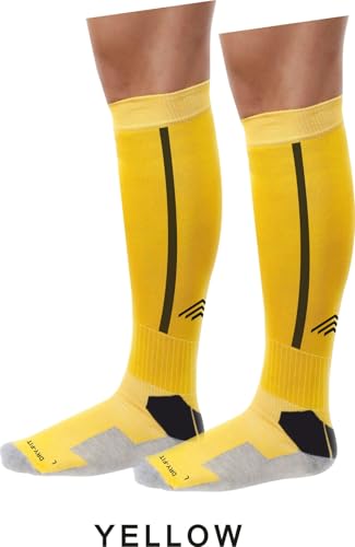 Image of JUST RIDER Men Sport Football Soccer Long Socks Over Knee High Sock Baseball Hockey