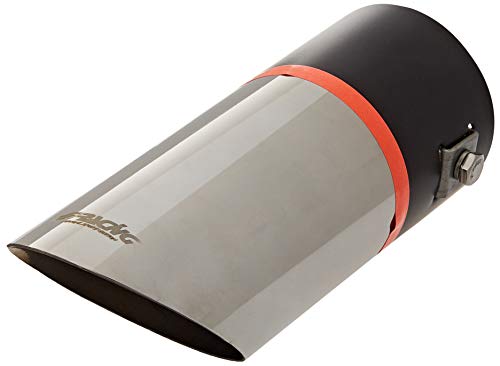 Simoni Racing Cola de Tubo de Escape Deportiva Redonda/Inclinada Acero Inoxidable - Ø60xL175mm - Montaje ->60mm Cover