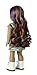 American Girl Truly Me 18-inch Doll #120 with Hazel Eyes, Dark-Brown Hair w/Highlights, Tan Skin, T-shirt Dress, For Ages 6+