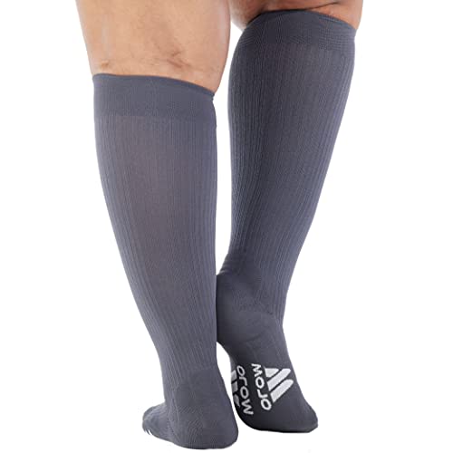 Mojo Premium Compression Socks - Boost Performance & Recovery With 20-30 Mmhg Coolmax Material - Medical Quality Socks For Men & Women - Improve Circulation & Reduce Swelling - 1 Pair #TOP5