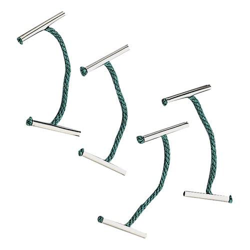 5 Star Office Treasury Tags Metal-Ended Length 152mm Green [Pack 100]+ Free finchley Refill Pen (9)