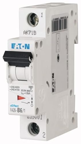 Eaton Eaton Moeller Leitungsschutzschalter Typ B, 1-polig 2A xEffect DIN-Schienen-Montage