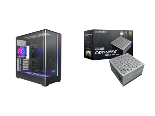Image of Montech Computer Case PSU Combo - King 45 PRO (B) CASE with Century II 850W PSU