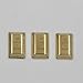SHOP WGS Set of 3-3 Gram - 1 Gram Each Gold Bar 10K Yellow Gold Bullion Gold Bars for Collectible & Value Storage Gifts for Him & Her (Pack of 1)