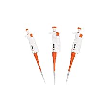Set of 3 Micropipette Variable Volume 0.5-10 ul,10-100 ul,100-1000 ul Total 3 no. Combo Pack