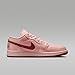 Air Jordan 1 Low SE Women's Shoes (HF3174-600, Washed Coral/Washed Coral/Gym Red) Size 9