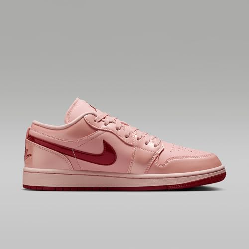 Air Jordan 1 Low SE Women's Shoes (HF3174-600, Washed Coral/Washed Coral/Gym Red) Size 5.53