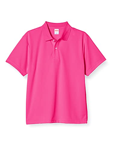 (ユナイテッドアスレ)UnitedAthle 4.1オンス ドライ アスレチック ポロシャツ 591001 [メンズ] 511 トロピカルピンク XXL
