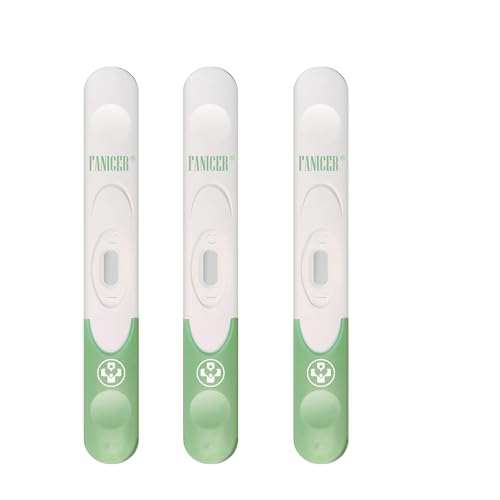 3 PCS Pregnancy Test,Prueba De Embarazo En Tiras Ultratemprana,Detección Rápida en 3 Minutos (Verde)