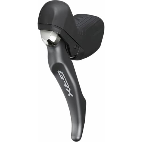 Shimano GRX BL-RX810/BR-RX810 Disc Brake and Lever - Front, Hydraulic, Flat Mount, Finned Resin Pads, Black