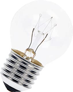 Round 45mm 240V 7W E27 Clear