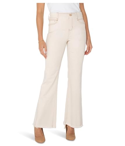 Liverpool Women's Gia Glider Pull-on Flare with Forward Side Seam