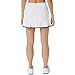 ASICS Women's Court Skort Tennis Apparel, L, Brilliant White