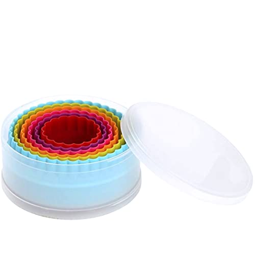 Juego de cortador de galletas de galletas, juego de plástico de 6 piezas de de ballena