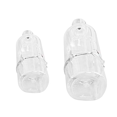 Mipcase 4 Pcs Garrafa De Agua Garrafa De Água Para Hamster Bebedouro Automático Para Pet Garrafa De