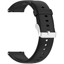 Silicone Band Unisex Wristband Belt for Watch 22mm Water Replacement Strap Easy Installation