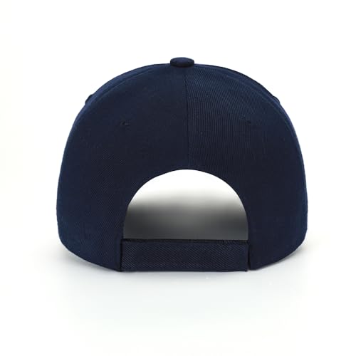 Image of ZH Plain Adjustable Baseball Cap - Lot of 12 Unisex Blank Design Caps