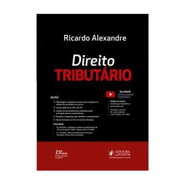 Capa do livro Direito Tributario (2021)