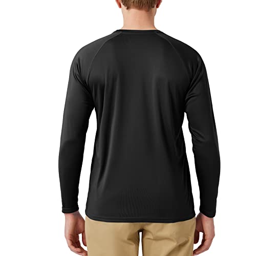 Men’s UPF 50+ Rash Guard Swim Shirt Long Sleeve Moisture Wicking Quick Dry Lightweight Wrinkle-Resistant4