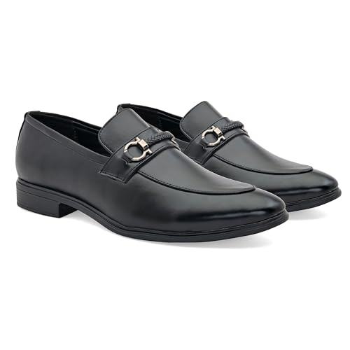 Image of STANPHORD Mens Apex Formal Shoes | Office Wear Lightweight Stylish Slip on Loafers | Basic Classic Shoes | Everyday Wear