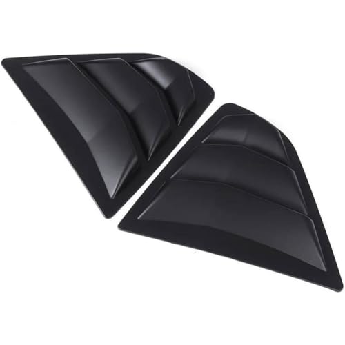 Persianas de ventilación trasera para Toyota Camry Sedan 2018-2023, alerón de ventana ABS