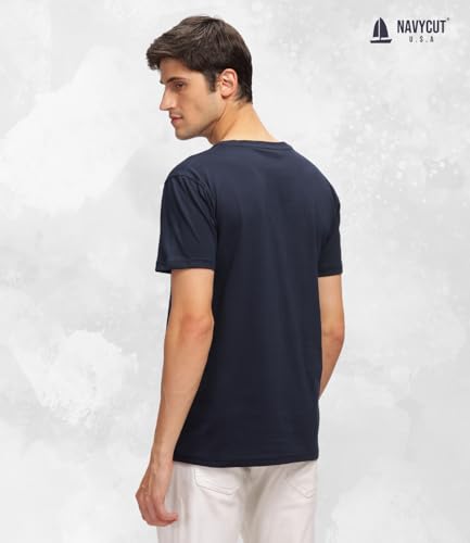 Image of Men T Shirt Cotton Round Neck | Solid Cotton Tee Half Sleeve | Breathable Casual T Shirt for Men | Stylish Round Neck Casual Wear | 12 Colors