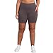 Just My Size Women's Plus-Size Stretch Jersey Bike Short, Charcoal Heather, 4X