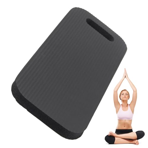 Knäskydd för yoga – träningsmatta | knädyna | halkfri tjock yogamatta för knästöd | rektangel mjuk golvmatta | träningsmatta för magroller...