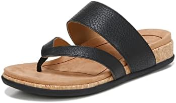Vionic Marvina Women's Orthotic Toe-post Sandals Black - 8.5 Medium