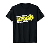 Tennistrainer Geschenk Tennisball Meme für Tennisturnier T-Shirt