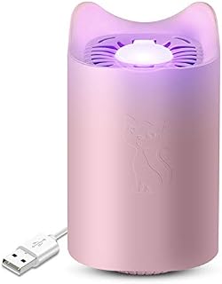 USB Charging Electric Mosquito Dispeller Led Light Trap Lamp 5w Insect Killer Pest Control Repellent,Mosquito Killer Lamp Indoor Pink