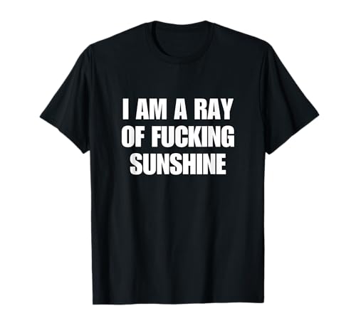 I Am A Ray Of Fucking Sunshine Y2k Aesthetic T-Shirt