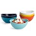 Sweese 101.002 Porcelain Bowls - 10 Ounce for Ice Cream, Dessert - Set of 6, Hot Assorted Colors
